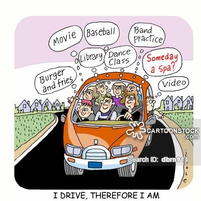 I drive, therefore I am.